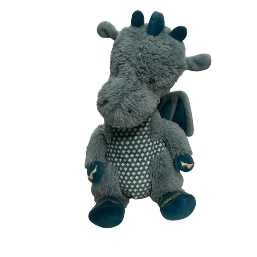 Plush Dragon Toy - Blue